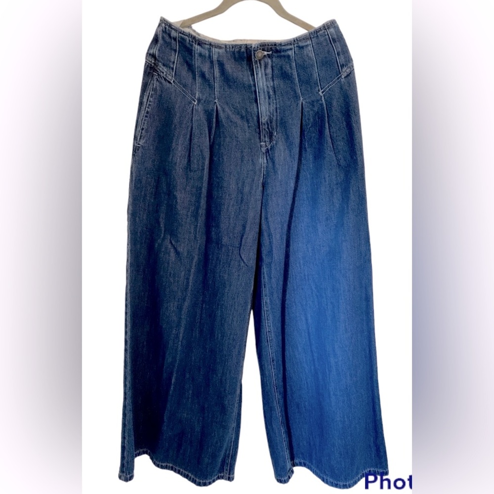 Free People Wide Leg Jeans